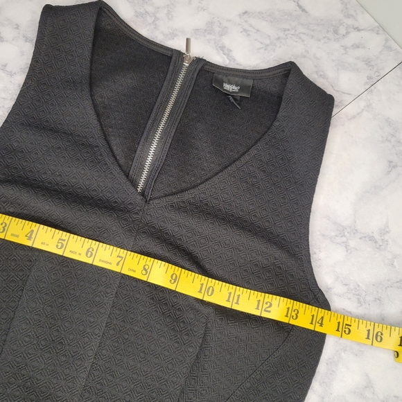 Mossimo Black Dress Sleeveless V-neck Skater Small - Picture 7 of 10